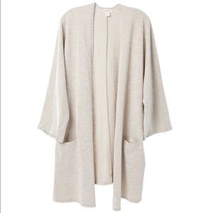 Donni Ribbed Sweater Coat